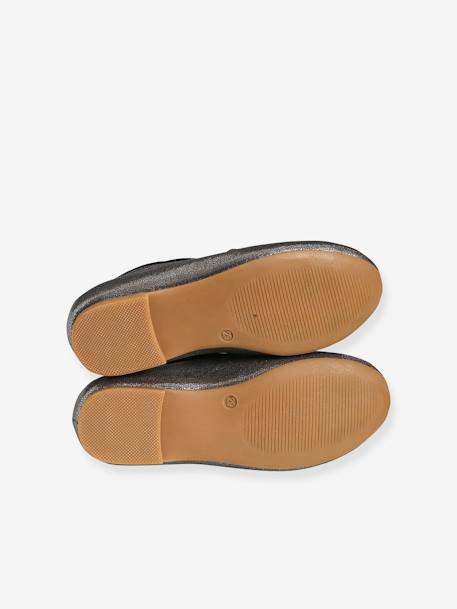 Ballerines irisées fille anthracite 5 - vertbaudet enfant 