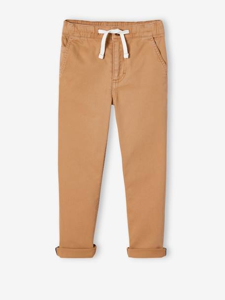 Garçon-Pantalon-Pantalon esprit chino facile à enfiler garçon