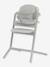 Set 4-en-1 chaise haute évolutive avec transat Cybex Lemo 2 Sand white+Stone blue+Stunning black+Suede grey 30 - vertbaudet enfant 