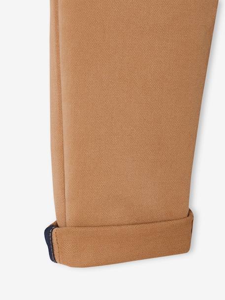 Pantalon esprit chino facile à enfiler garçon beige+encre+VERT 6 - vertbaudet enfant 