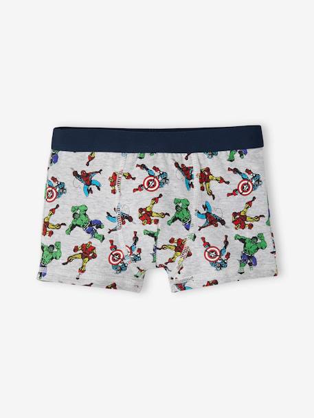 Lot de 3 boxers garçon Marvel® Avengers marine 3 - vertbaudet enfant 