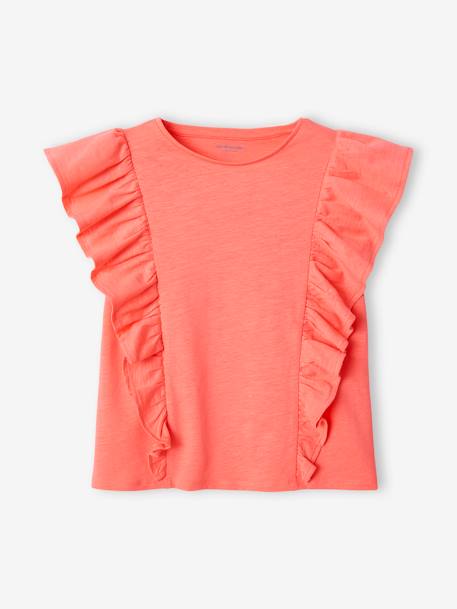 T-shirt à volants fille  - vertbaudet enfant