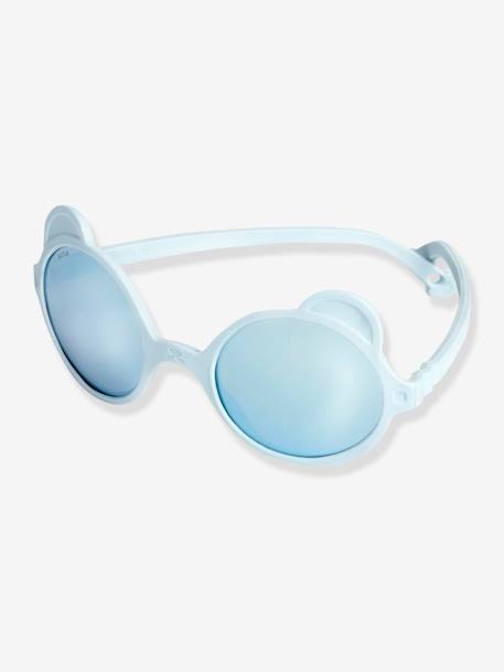 Lunettes de soleil Ourson 1-2 ans Ki ET LA BLEU CLAIR UNI AVEC DECOR 4 - vertbaudet enfant 