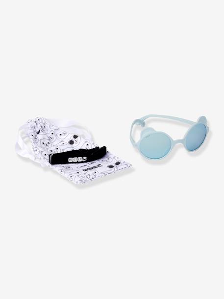 Lunettes de soleil Ourson 1-2 ans Ki ET LA BLEU CLAIR UNI AVEC DECOR 4 - vertbaudet enfant 