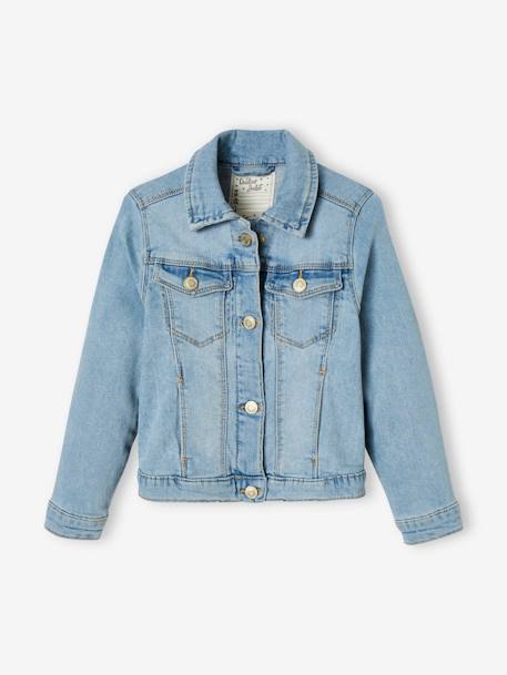 Veste en jean personnalisable fille double stone+stone 3 - vertbaudet enfant 