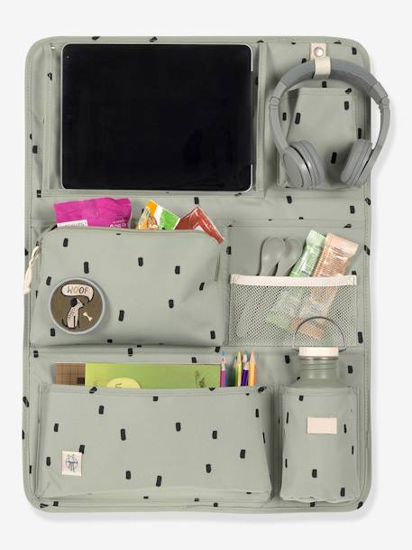 Organisateur de voiture LÄSSIG Happy Prints caramel+Happy Prints olive 5 - vertbaudet enfant 