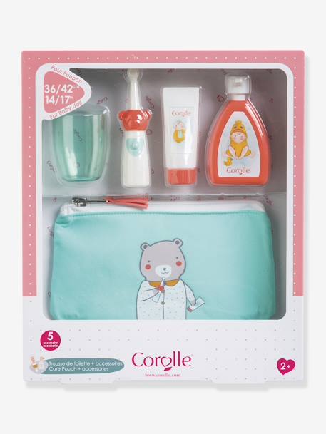 Trousse de toilette et accessoires pour poupée - COROLLE rose bonbon 3 - vertbaudet enfant 