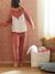 Pyjama fille renarde en velours ROSE FONCE 1 - vertbaudet enfant 