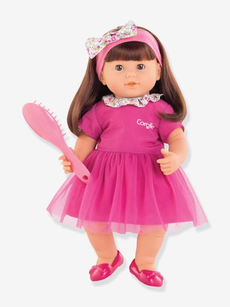 Grande poupée Alice + brosse COROLLE rose+rose bonbon 6 - vertbaudet enfant 