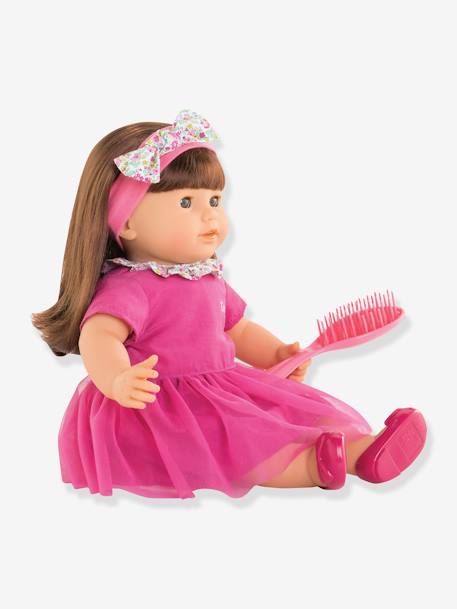 Grande poupée Alice + brosse COROLLE rose+rose bonbon 11 - vertbaudet enfant 