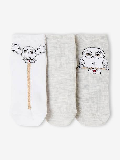 Fille-Sous-vêtement-Chaussettes-Lot de 3 paires de mi-chaussettes fille Harry Potter®