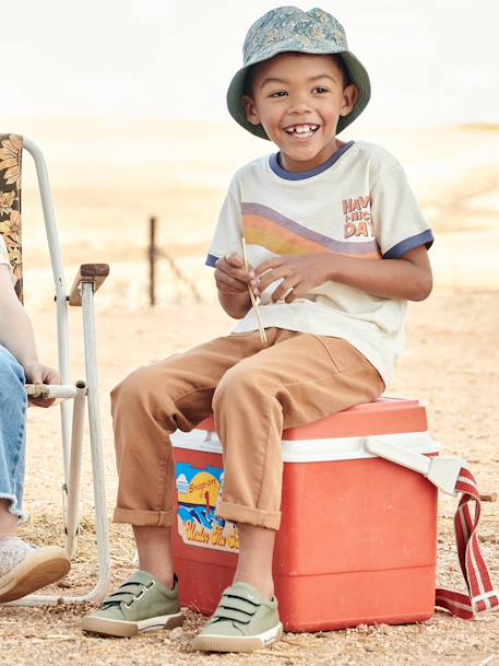 T-shirt vague garçon écru 7 - vertbaudet enfant 