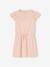 Robe fille détails en broderie anglaise blush foncé+mauve+rose pâle+vert d'eau 8 - vertbaudet enfant 