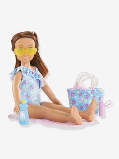 Jouet-Poupons et poupées-Poupées mannequins et accessoires-Coffret poupée Zoé Plage - COROLLE Girls