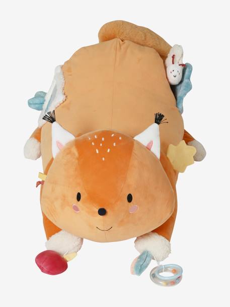 Grande peluche d'activités Écureuil LES AMIS DE LA FORÊT orange 2 - vertbaudet enfant 