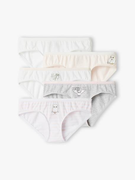 Lot de 5 culottes fille Harry Potter® rose poudré 1 - vertbaudet enfant 