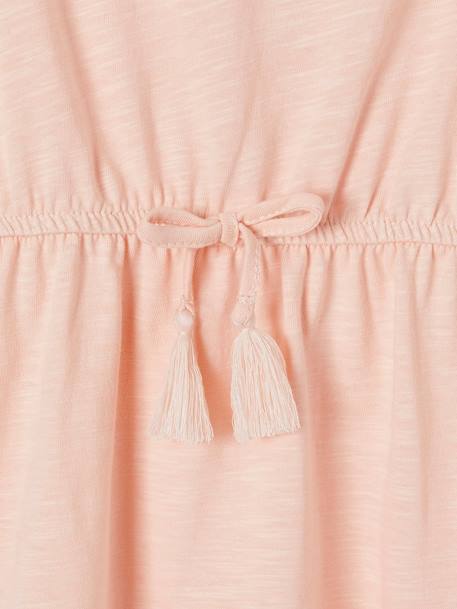 Robe fille détails en broderie anglaise blush foncé+mauve+rose pâle+vert d'eau 10 - vertbaudet enfant 