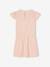 Robe fille détails en broderie anglaise blush foncé+mauve+rose pâle+vert d'eau 9 - vertbaudet enfant 