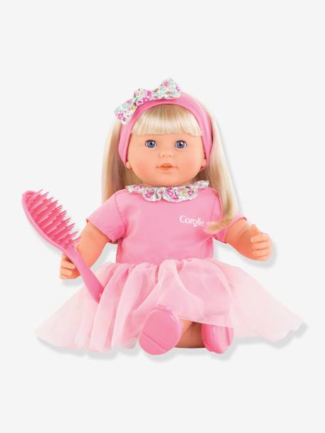 Poupée Bébé Adèle 36 cm COROLLE rose+rose bonbon 8 - vertbaudet enfant 