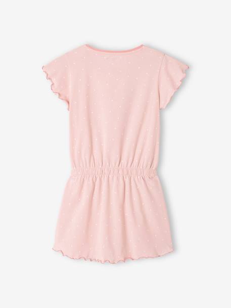 Chemise de nuit fille licorne rose pâle 2 - vertbaudet enfant 