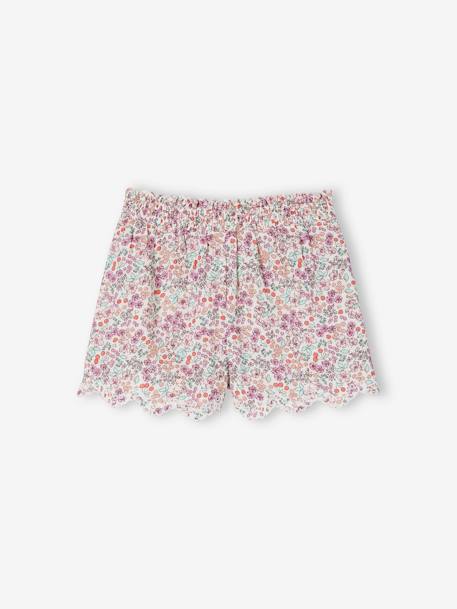 Ensemble blouse et short fille écru 3 - vertbaudet enfant 