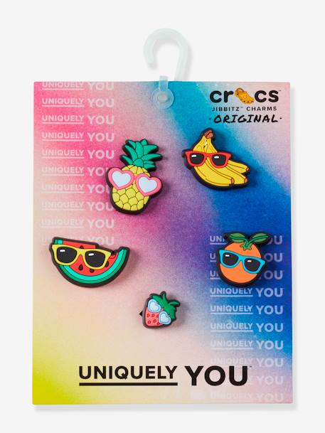 Breloques Jibbitz™ Cute Fruit Sunnies 5 Pack CROCS™ multicolore 2 - vertbaudet enfant 