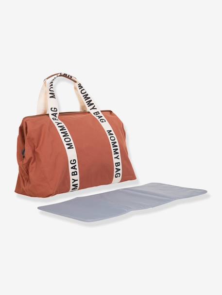 Sac à langer CHILDHOME Mommy Bag écru+terracotta+vert 10 - vertbaudet enfant 