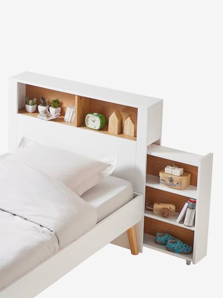 Tête de lit avec rangement coulissable blanc 4 - vertbaudet enfant 