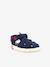 Sandales cuir enfant Jumange KICKERS® marine 3 - vertbaudet enfant 