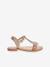 Sandales cuir enfant Bada LES TROPEZIENNES® PAR M. BELARBI beige irisé 1 - vertbaudet enfant 