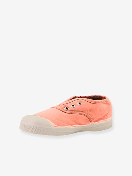 Tennis coton enfant Elly BENSIMON® rose+vert 3 - vertbaudet enfant 