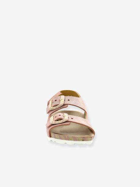 Sandales cuir enfant Sunyva KICKERS® cuivre irisé+marine 5 - vertbaudet enfant 