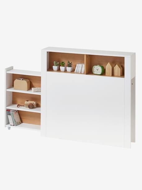 Tête de lit avec rangement coulissable blanc 3 - vertbaudet enfant 