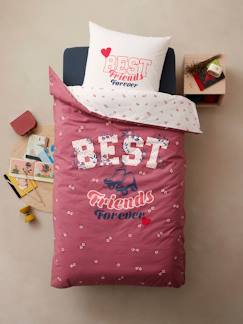 Parure housse de couette + taie d'oreiller enfant BFF  - vertbaudet enfant