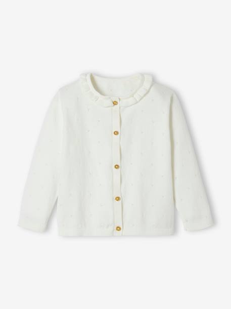 Bébé-Cardigan bébé avec col