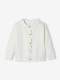 -Cardigan bébé avec col