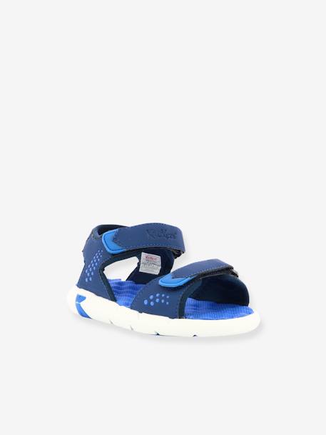 Sandales scratchées enfant Jumangap KICKERS® bleu 2 - vertbaudet enfant 