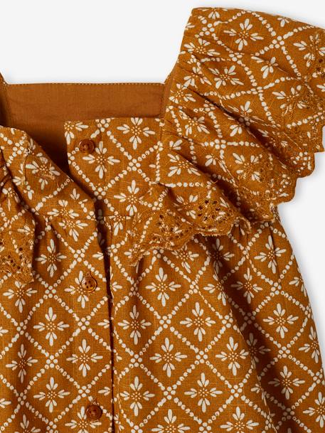 Robe bébé à volants caramel 4 - vertbaudet enfant 