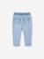 Pantalon en denim bébé taille élastiquée double stone 2 - vertbaudet enfant 