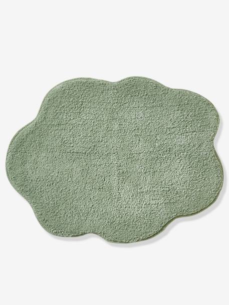 Tapis Nuage éponge bleu grisé+gris clair+moutarde+rose poudré+vert sauge 16 - vertbaudet enfant 