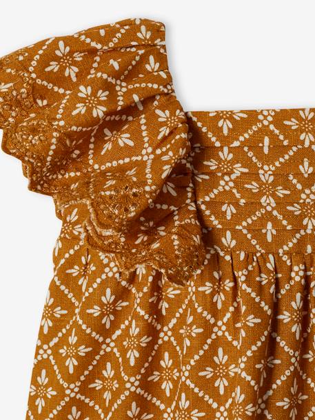 Robe bébé à volants caramel 3 - vertbaudet enfant 