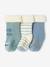 Lot de 3 paires de chaussettes avion et train bébé garçon bleu glacier 1 - vertbaudet enfant 