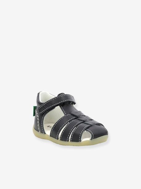 Sandales cuir bébé Bigflo-2 Iconique Biboo KICKERS® MARINE FONCE 1 - vertbaudet enfant 