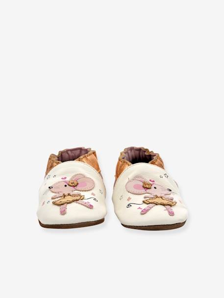 Chaussons cuir souple bébé Dancing Mouse ROBEEZ© multicolore 7 - vertbaudet enfant 