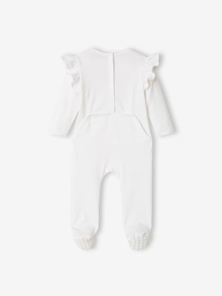 Lot de 2 dors-bien flower en jersey bébé fille pêche 4 - vertbaudet enfant 