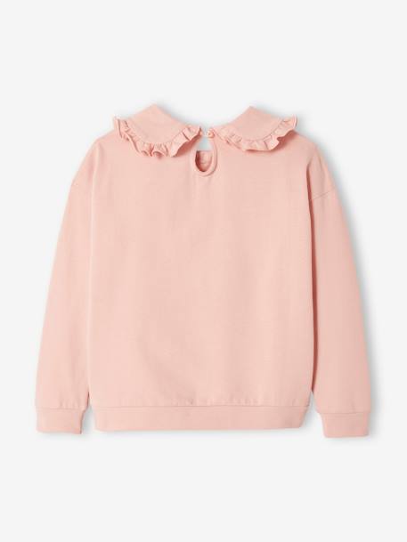 Sweat fille Disney® Marie Les Aristochats vieux rose 2 - vertbaudet enfant 