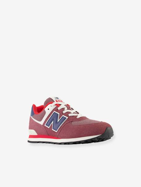 Baskets à lacets enfant GC574NX1/PV574NX1 NEW BALANCE® bois de rose 1 - vertbaudet enfant 