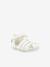 Sandales cuir bébé Bigflo-2 Iconique Biboo KICKERS® blanc+rose 1 - vertbaudet enfant 