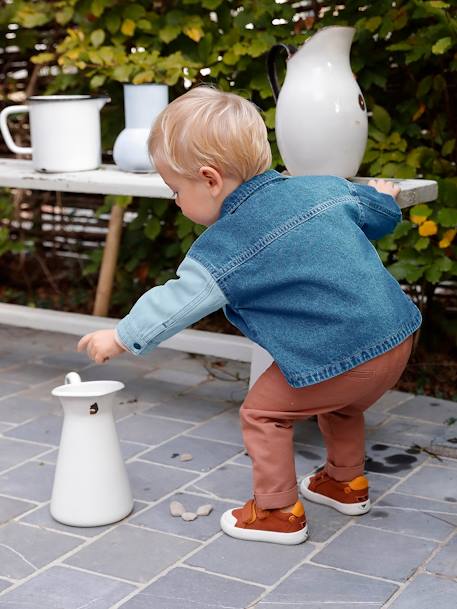 Veste en denim contrasté bébé stone 9 - vertbaudet enfant 