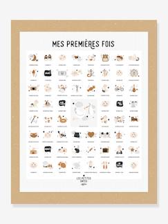 Linge de maison et décoration-Affiche Mes premières fois - Peau Claire LES PETITES DATES